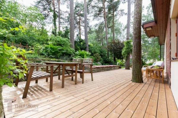 ANTI SLIP THERMALLY MODIFIED TIMBER DECKING